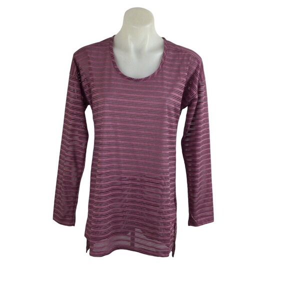 ExOfficio Womens BugsAway Modena Long Sleeve Tunic Top Rosebay Heather Small NWT - Picture 1 of 8